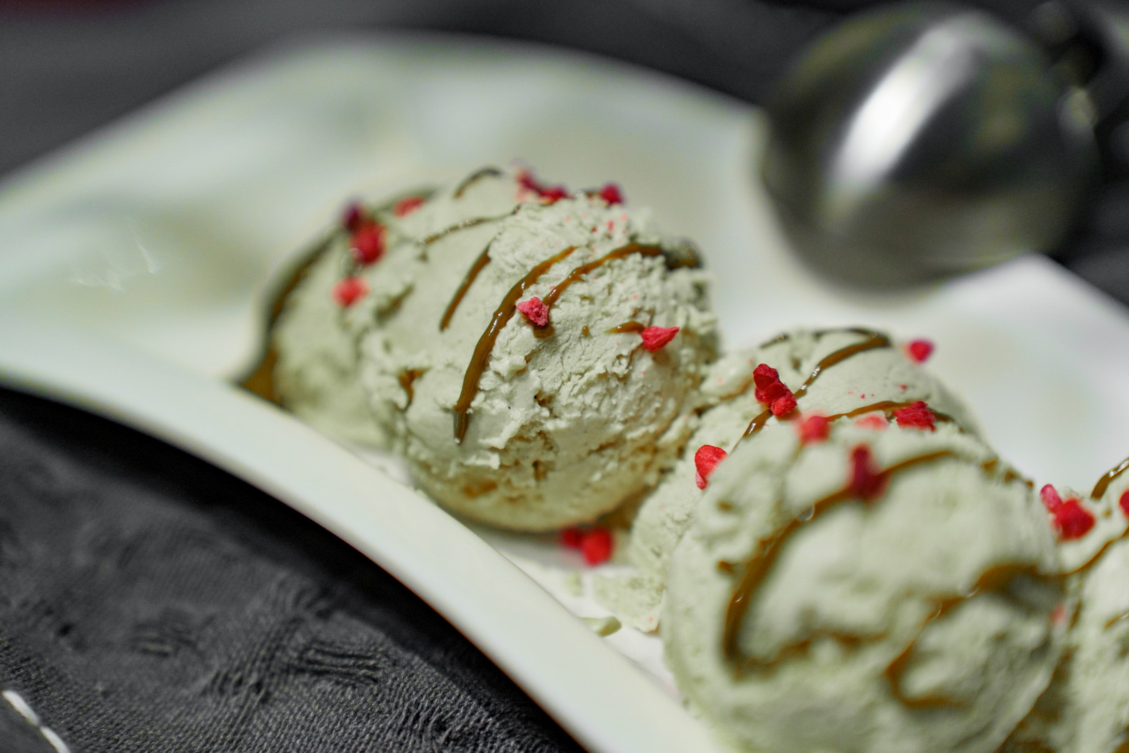 Фисташковое мороженое из 4 ингредиентов